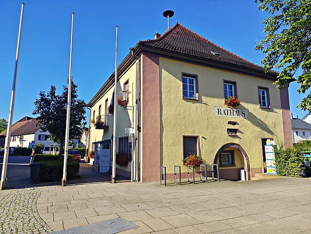 Das alte Langensteinbacher Rathaus