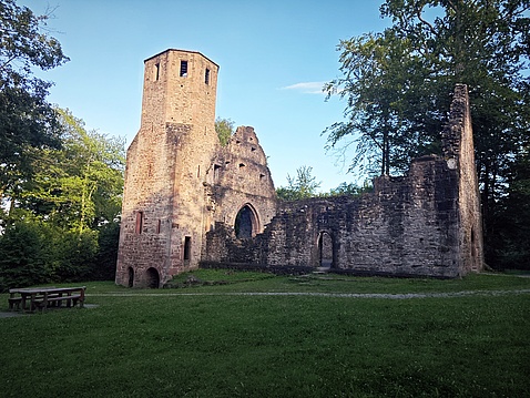 Langensteinbacher St. Barbara Ruine