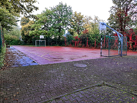 Fussball-Platz an der Ittersbacher Wasenhalle